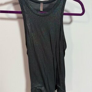 FP Movement by Free People Sparkling Charcoal Tank Top